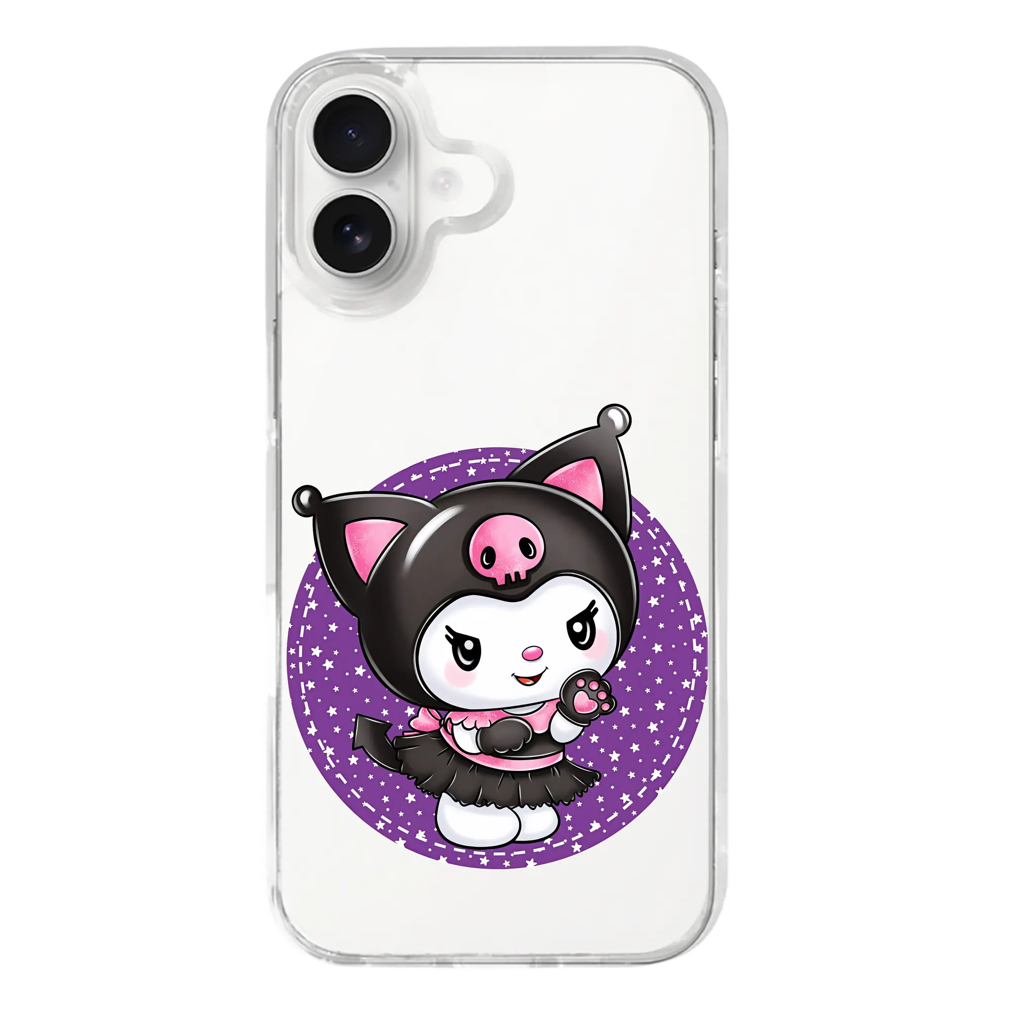 サンリオ グッズ,クロミ - iPhone 17シリーズ 透明スマホケース – 薄型・耐衝撃・精密フィット保護カバー